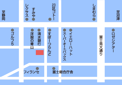 静岡ガス エネリア富士 地図