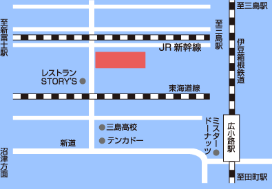 静岡ガス エネリア東部北 地図