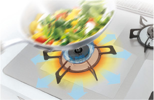 焦げつきにくいから、お手入れカンタン！